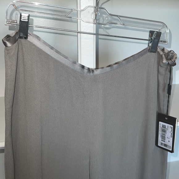 GIORGIO ARMANI Grey Silk Viscose Pant - L - 46IT - Picture 1 of 12